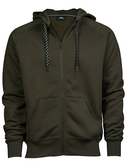 Tee Jays Men´s Fashion Full Zip Hood Dark Olive