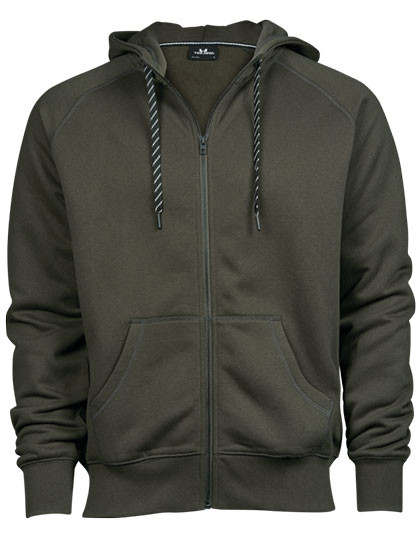 Tee Jays Men´s Fashion Full Zip Hood Deep Green