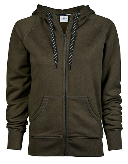 Tee Jays Women´s Fashion Full Zip Hood Dark Olive