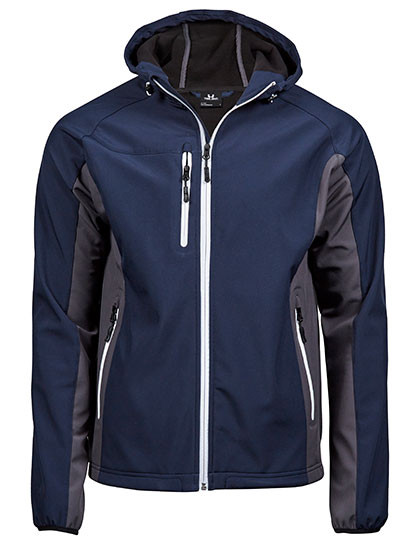 Tee Jays Men´s Hooded Lightweight Performance Softshell Jacket Navy