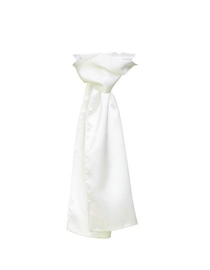 TYTO Satin Scarf White