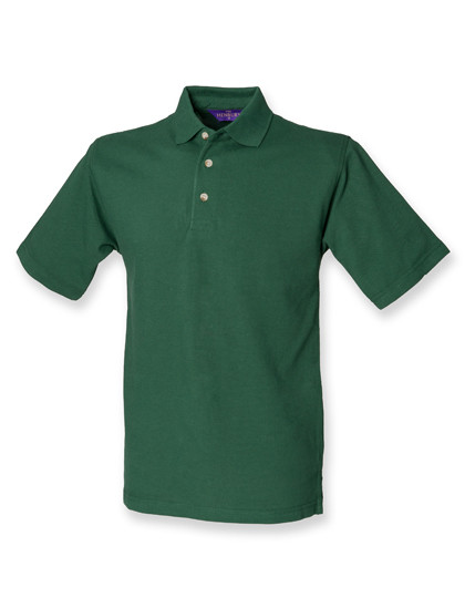 Henbury Classic Cotton Piqué Polo Shirt Bottle