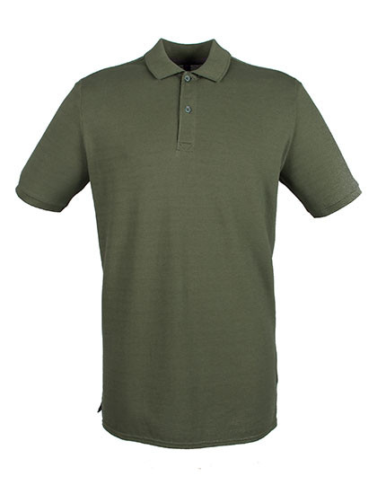 Henbury Men´s Micro-Fine Piqué Polo Shirt Olive