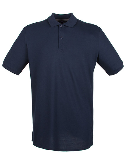 Henbury Men´s Micro-Fine Piqué Polo Shirt Oxford Navy