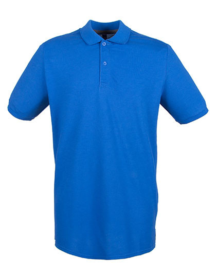 Henbury Men´s Micro-Fine Piqué Polo Shirt Royal