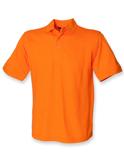 Henbury Men´s 65/35 Classic Piqué Polo Shirt Orange