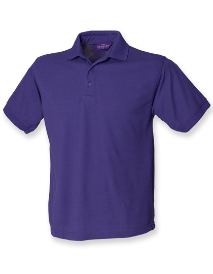 Henbury Men´s 65/35 Classic Piqué Polo Shirt Purple