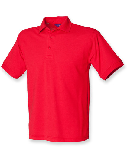 Henbury Men´s 65/35 Classic Piqué Polo Shirt Red