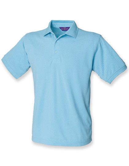 Henbury Men´s 65/35 Classic Piqué Polo Shirt Sky