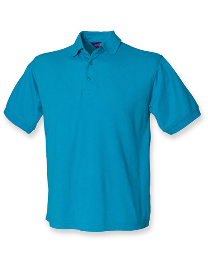 Henbury Men´s 65/35 Classic Piqué Polo Shirt Turquoise