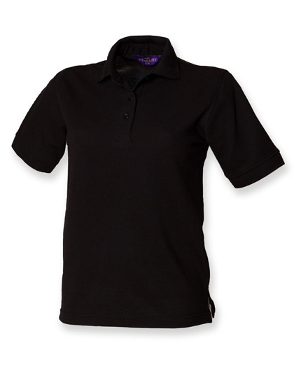 Henbury Ladies´ 65/35 Classic Piqué Polo Shirt Black