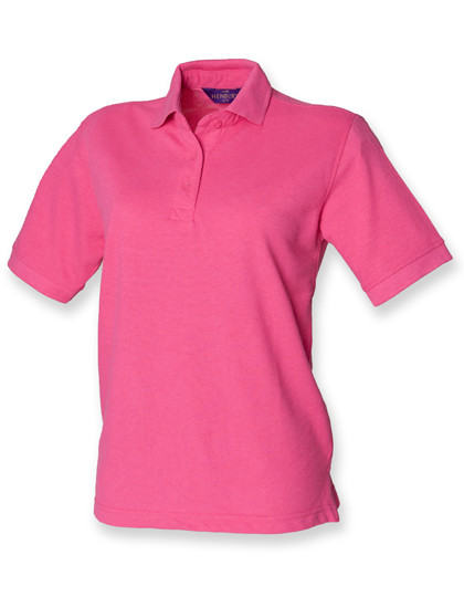 Henbury Ladies´ 65/35 Classic Piqué Polo Shirt Fuchsia