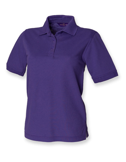 Henbury Ladies´ 65/35 Classic Piqué Polo Shirt Purple