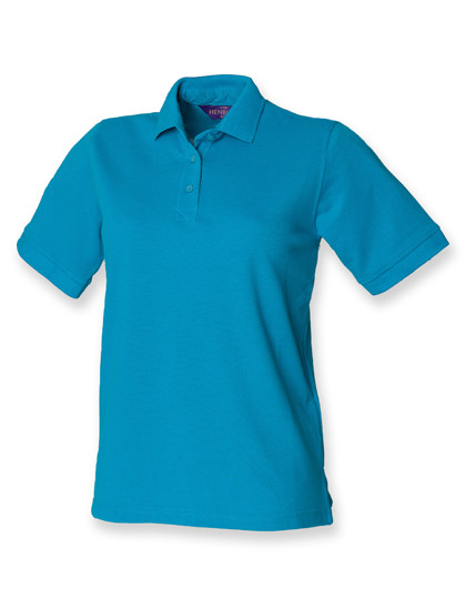 Henbury Ladies´ 65/35 Classic Piqué Polo Shirt Turquoise
