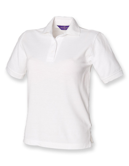 Henbury Ladies´ 65/35 Classic Piqué Polo Shirt White