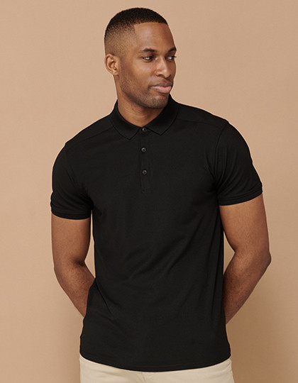 Henbury Men´s Slim Fit Stretch Polo Shirt + Wicking Finish