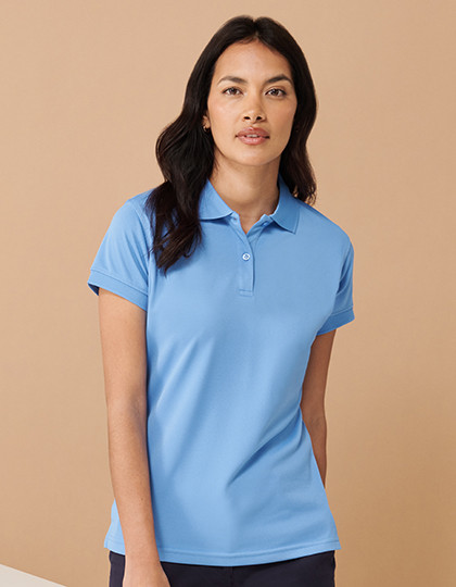 Henbury Ladies Cool Plus Polo Shirt