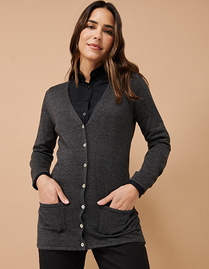 Henbury Ladies´ Lightweight V-Neck Cardigan