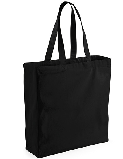 Westford Mill Canvas Classic Shopper Black