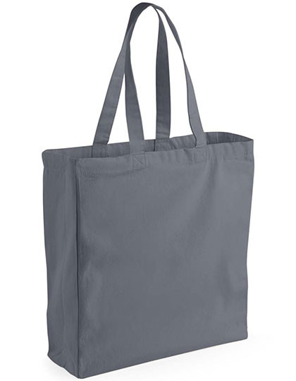 Westford Mill Canvas Classic Shopper Graphite Grey