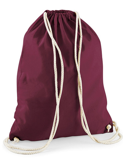 Westford Mill Cotton Gymsac Burgundy