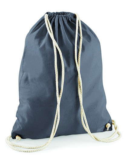 Westford Mill Cotton Gymsac Graphite Grey