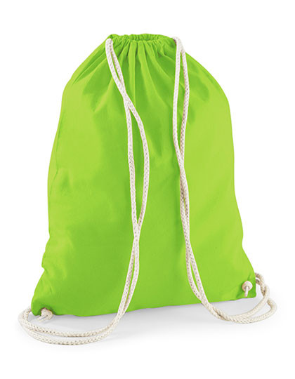Westford Mill Cotton Gymsac Lime Green