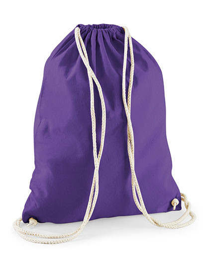 Westford Mill Cotton Gymsac Purple