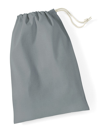 Westford Mill Cotton Stuff Bag Pure Grey