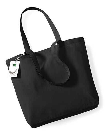Westford Mill Organic Cotton Shopper Black