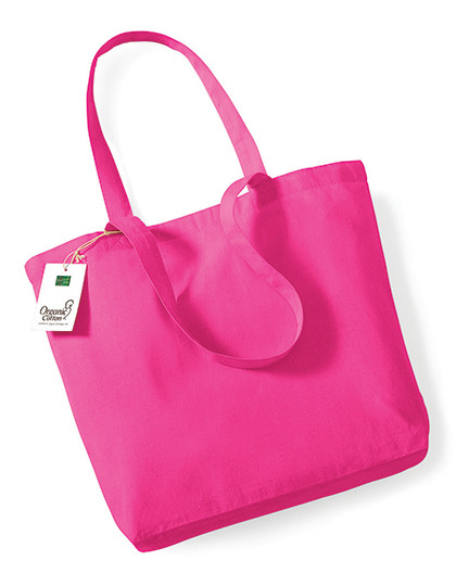 Westford Mill Organic Cotton Shopper Fuchsia