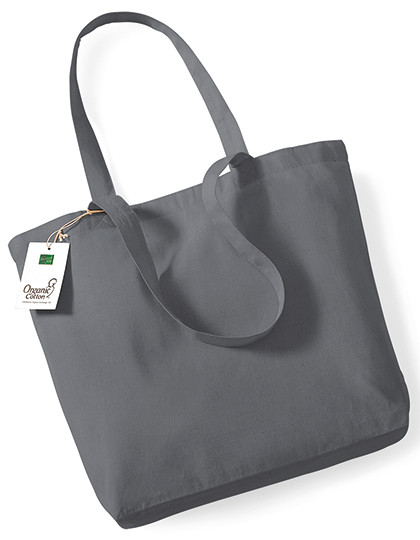 Westford Mill Organic Cotton Shopper Graphite Grey