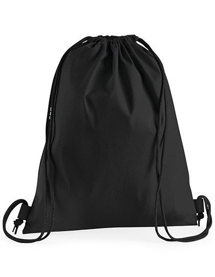 Westford Mill Premium Cotton Gymsac Black