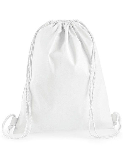 Westford Mill Premium Cotton Gymsac White