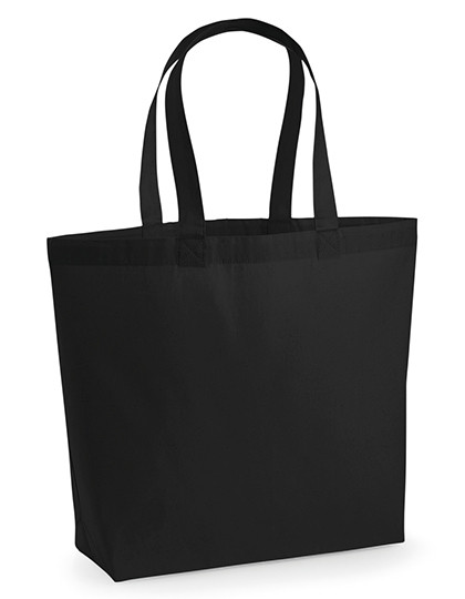 Westford Mill Premium Cotton Maxi Bag Black