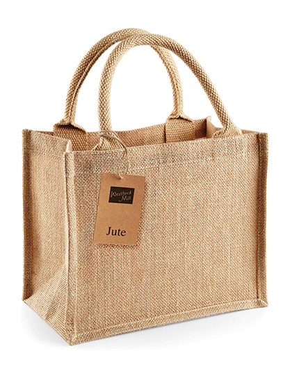 Westford Mill Jute Mini Gift Bag Natural