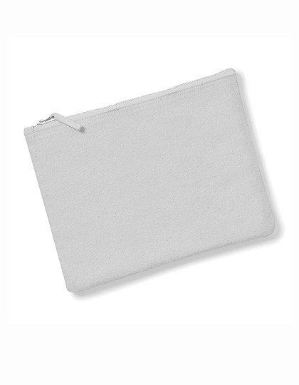 Westford Mill Canvas Accessory Pouch Light Grey