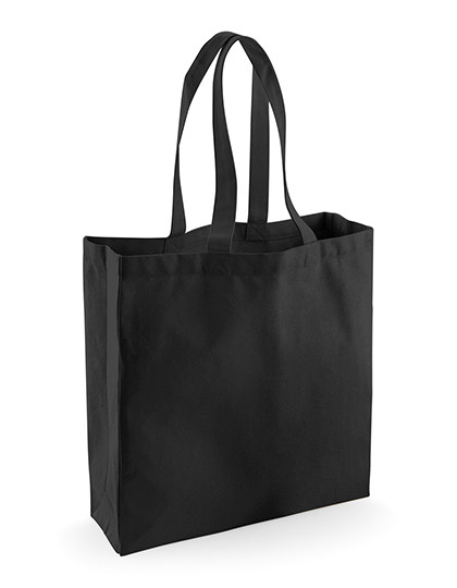 Westford Mill Fairtrade Cotton Classic Shopper Black