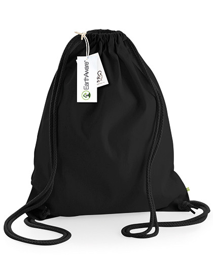 Westford Mill EarthAware® Organic Gymsac Black