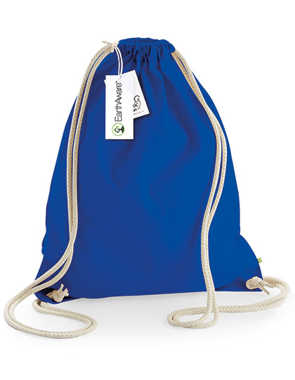 Westford Mill EarthAware® Organic Gymsac Bright Royal
