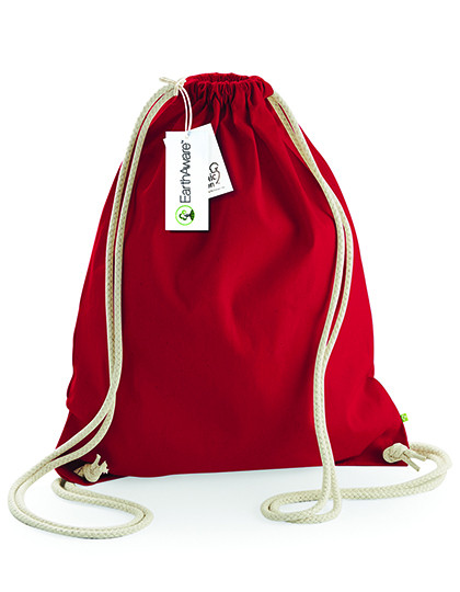 Westford Mill EarthAware® Organic Gymsac Classic Red