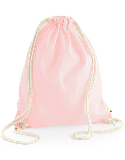 Westford Mill EarthAware® Organic Gymsac Pastel Pink