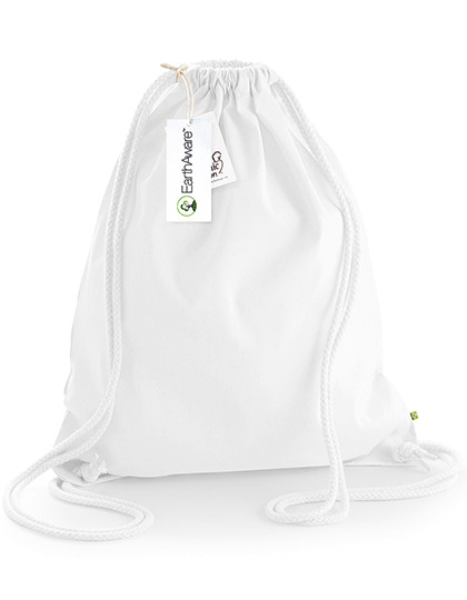 Westford Mill EarthAware® Organic Gymsac White