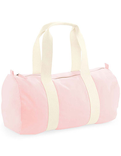 Westford Mill EarthAware® Organic Barrel Bag Pastel Pink