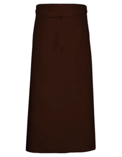 Link Kitchen Wear Bistro Apron XL With Front Pocket Brown