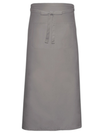 Link Kitchen Wear Bistro Apron XL With Front Pocket Mouse Grey