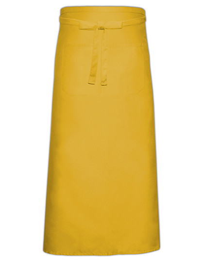 Link Kitchen Wear Bistro Apron XL With Front Pocket Yellow