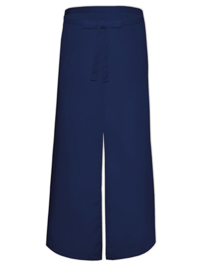 Link Kitchen Wear Bistro Apron With Split Navy