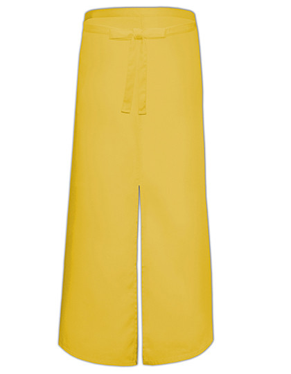 Link Kitchen Wear Bistro Apron With Split Yellow