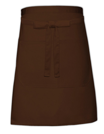 Link Kitchen Wear Baker´s Apron With Pocket Brown